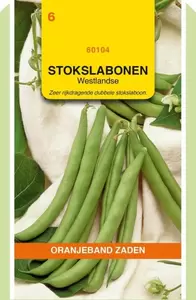 Stokslabonen Westlandse, 100g Oranjeband - afbeelding 1