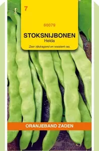 Stoksnijbonen Helda, 100g Oranjeband - afbeelding 1