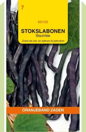 Stokspekbonen Blauhilde, 100g Oranjeband - afbeelding 1