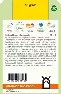 Stokspekbonen Neckargold, 50g Oranjeband - afbeelding 2
