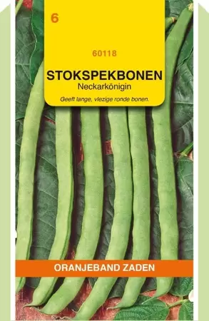 Stokspekbonen Neckarkoning, 100g Oranjeband - afbeelding 1