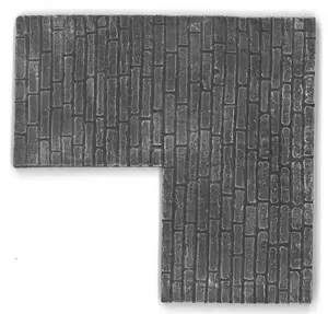 Straathoek L14-B14-H0,5cm
