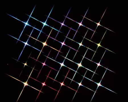 Super Bright 20 Multi Color Flashing Light String Lemax