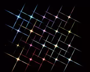 Super Bright 20 Multi Color Flashing Light String Lemax