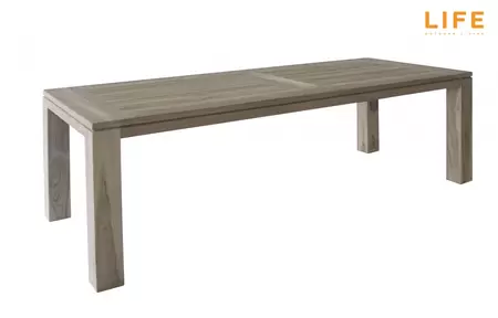 Tafel Corona 160x160 cm grijs - afbeelding 1