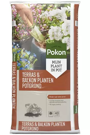 Terras & Balkon Potgrond 40L Pokon