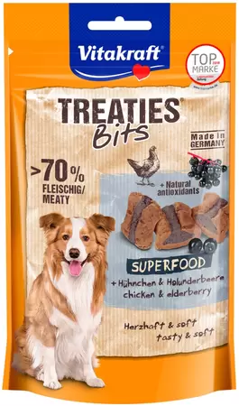 Treaties bits superfood vlierbessen