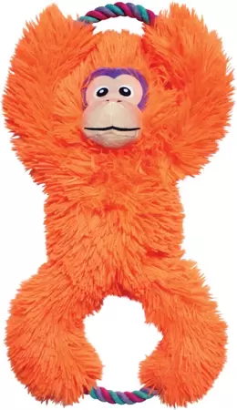 Kong hond Tuggz monkey XL, oranje