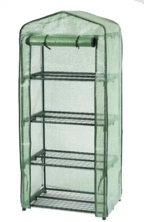 Tuinkas met 4 etages h160x69x49cm