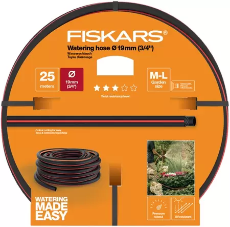 Fiskars Tuinslang 19mm (3/4) 25m q3