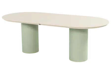Valencia Table 220x100cm soft green
