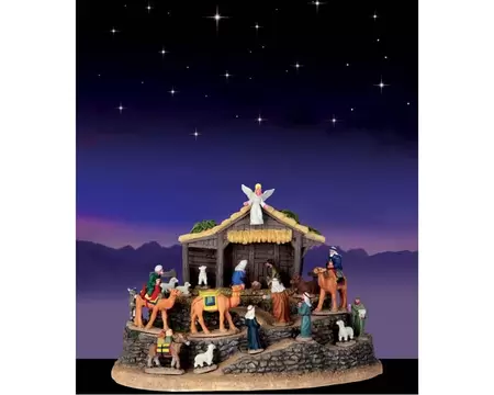 Village Bethlehem Background Lemax