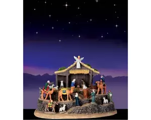 Village Bethlehem Background Lemax