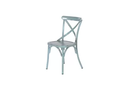 Vintage stoel louise blauw
