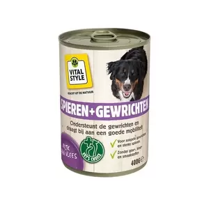 EcoStyle Vitaalvlees hond spier&gewrichten 400g