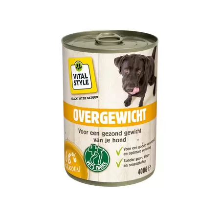 EcoStyle Vitaalvlees hond overgewicht 400g