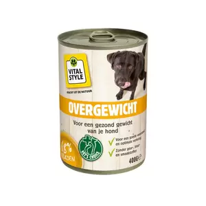 EcoStyle Vitaalvlees hond overgewicht 400g