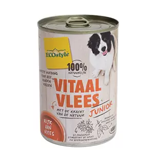 ECOstyle Vitaalvlees Hond Junior