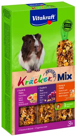 Trio mix honing/fruit 3in1 cavia