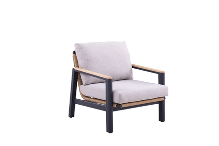 Vitale low dining stoel Bamboo