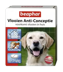 Vlooien Anti-Conceptie hond groot (v.a. 21kg) 3 tabletten