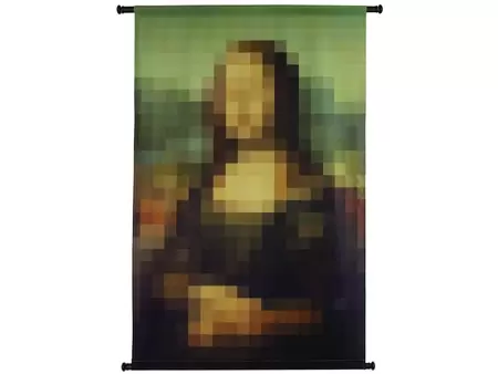 Wanddoek Mona Lisa Velvet Green 83x110cm