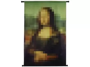 Wanddoek Mona Lisa Velvet Green 83x110cm
