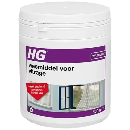 HG wasmiddel voor stralend witte vitrage 500 gr