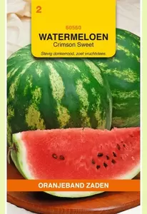 Watermeloenen Crimson Sweet Oranjeband - afbeelding 1