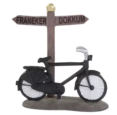 Wegwijzer fiets incl 11 naamstickers