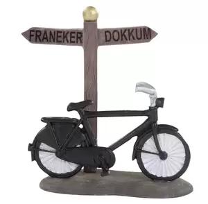 Wegwijzer fiets incl 11 naamstickers