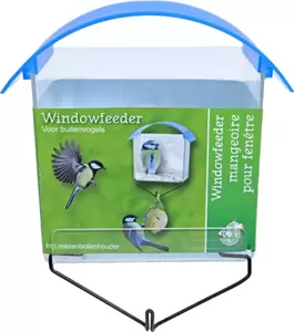 Windowfeeder plastic m/mezenbolhouder - afbeelding 1