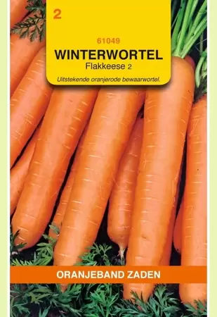 Winterwortelen Flakkée 2 Oranjeband - afbeelding 1