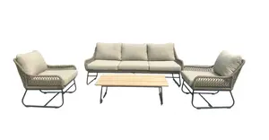 Zita loungeset (4-delig) Sahara dust