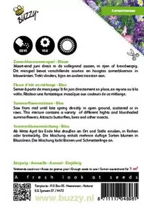 Rotstuinbloemen Mengsel Buzzy Seeds - afbeelding 2