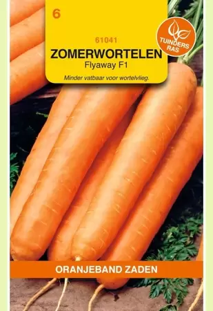Zomerwortelen Flyaway F1 Oranjeband - afbeelding 1
