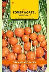 Zomerwortelen Parijse Markt 4 Oranjeband - afbeelding 1